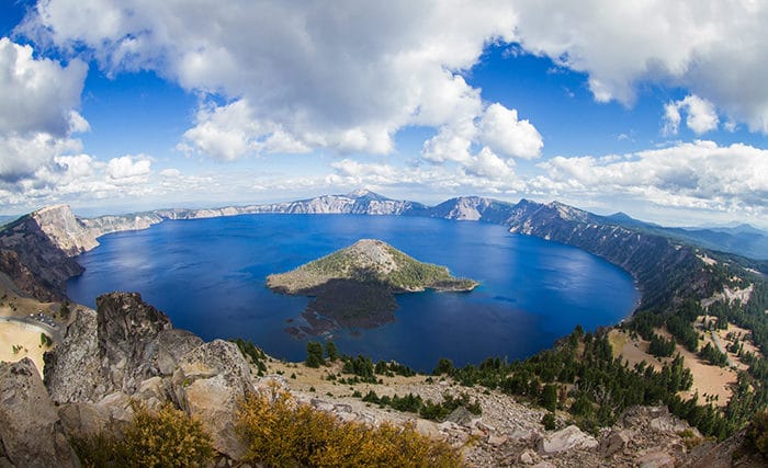 bend to crater lake